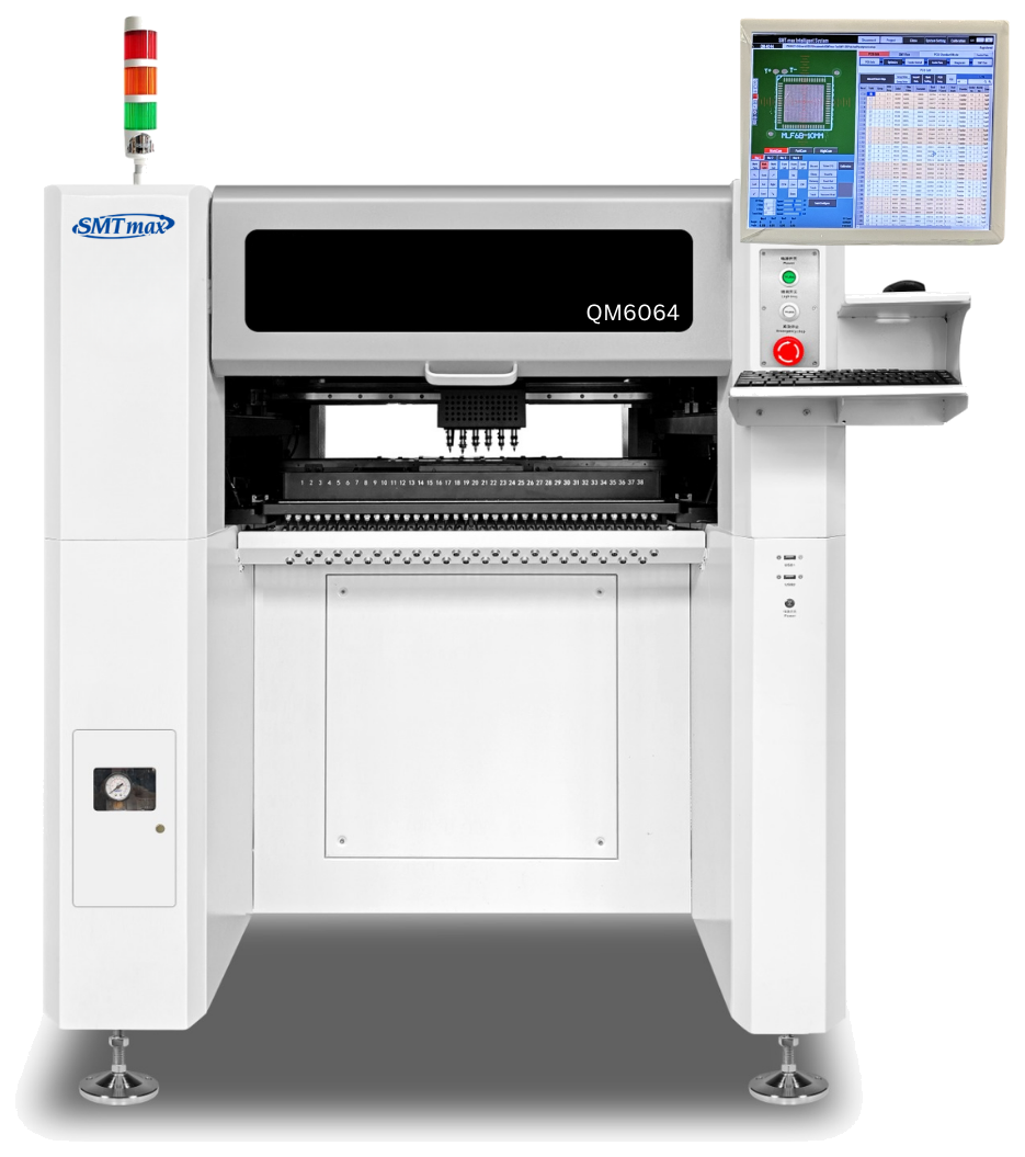 QM6064 6-head automatic pick and place machine